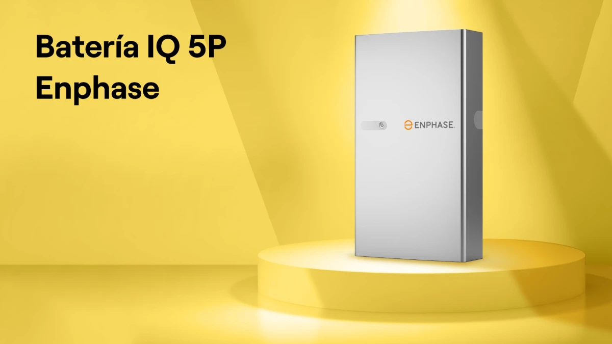 Nueva batería Enphase IQ 5P