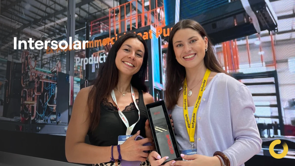 SotySolar triunfa con tres premios en Intersolar Europe 2026
