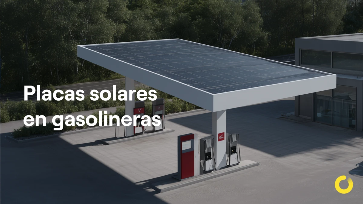 Placas solares en gasolineras