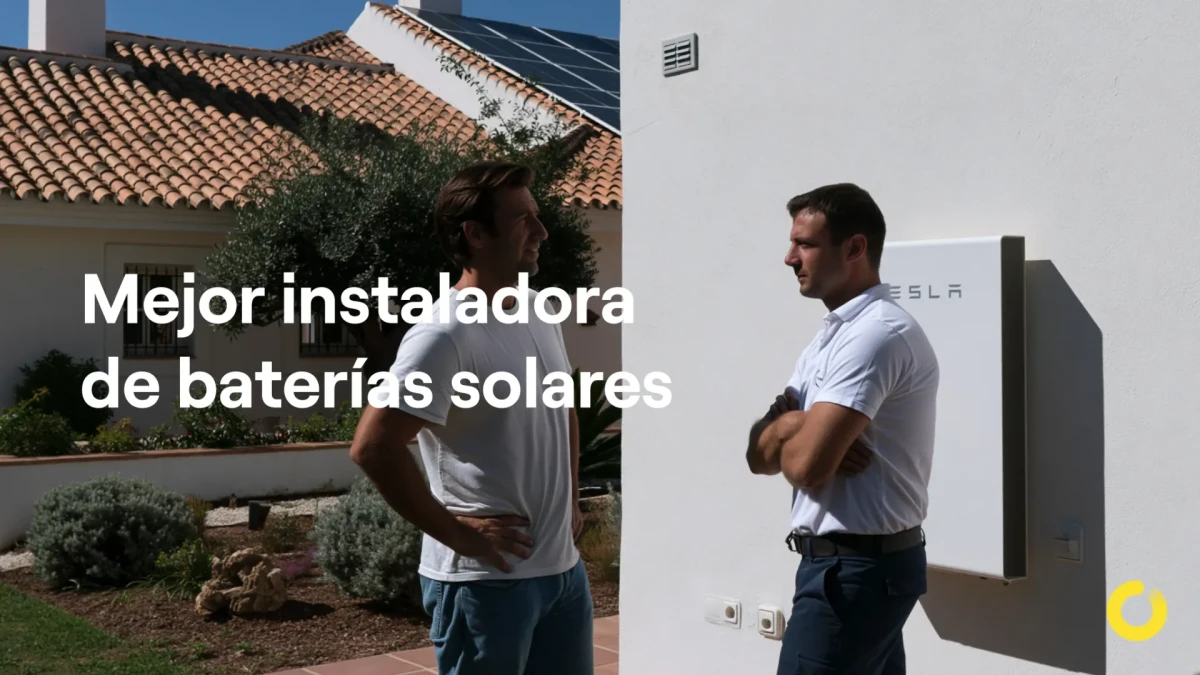 ¿Cuáles son las mejores empresas instaladoras de baterías solares de España?